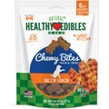 Nylabone Natural Healthy Edibles Bacon Flavor Bites Grain-Free Dog Treats, 6-oz bag
