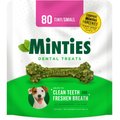 VetIQ Minties Tiny/Small Dental Bone Dog Treats, 80 count