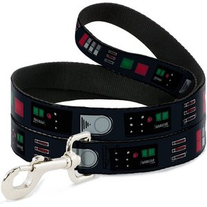 Buckle-Down Star Wars Darth Vader Polyester Dog Leash, 6-ft long, 1-in wide