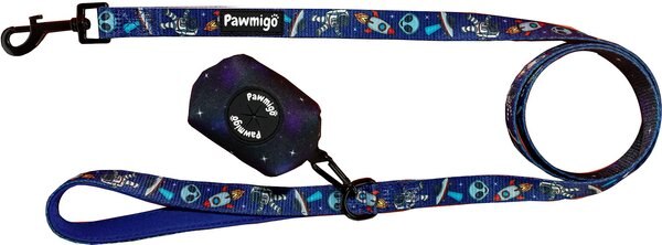 Pawmigo Extra-Furrestrial Polyester Dog Leash, 5-ft long, 3/4-in wide slide 1 of 1