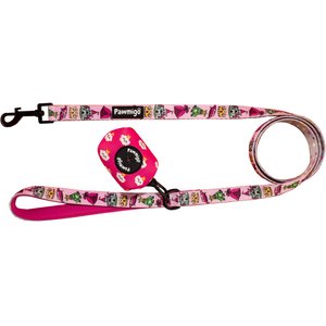 Pawmigo Fairytail Polyester Dog Leash, 5-ft long, 3/4-in wide