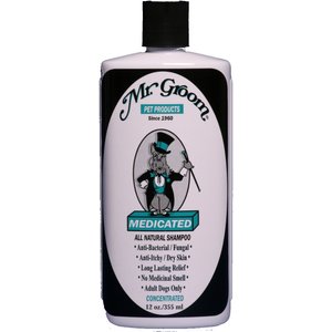 Mr. Groom Medicated Dog Shampoo, 12-oz bottle