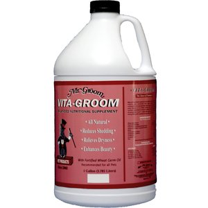 Mr. Groom Vita-Groom Balanced Nutritional Dog Supplement, 1-gal bottle