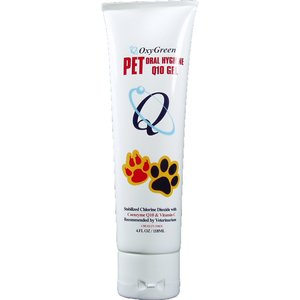 Mr. Groom OxyGreen Oral Hygiene Q10 Dog & Cat Dental Gel, 4-oz tube