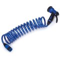Master Equipment 6-in-1 Coil Spray Hose, 120-in, Blue
