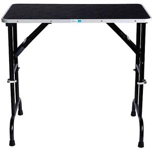 Master Equipment Adjustable Height Dog Grooming Table, Black, 38-in