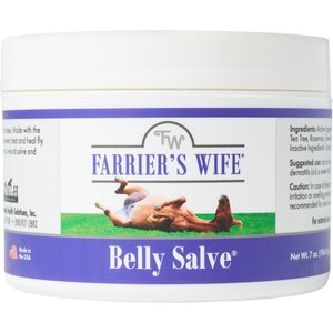 Farrier's Wife Belly Salve Horse Wound Care & Skin Care Ointment, 7-oz jar