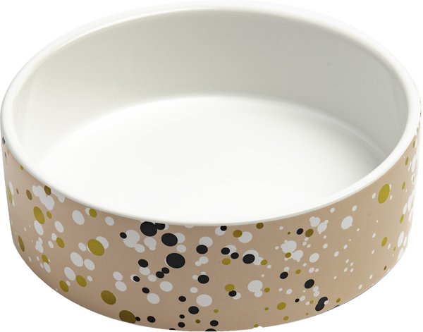 Park Life Designs Paris Ceramic Dog & Cat Bowl, 8-cup slide 1 of 2