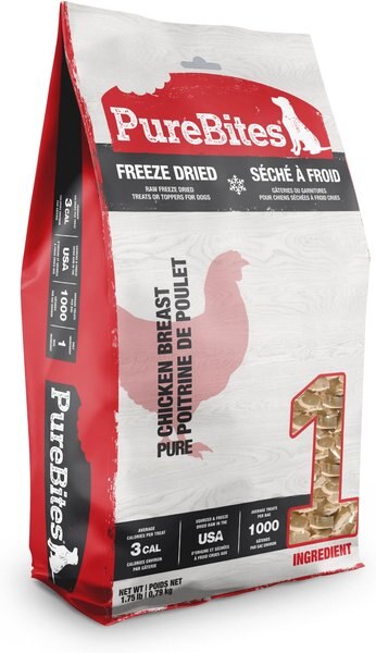 PureBites Chicken Breast Dog Treats, 1.75-lb bag slide 1 of 9