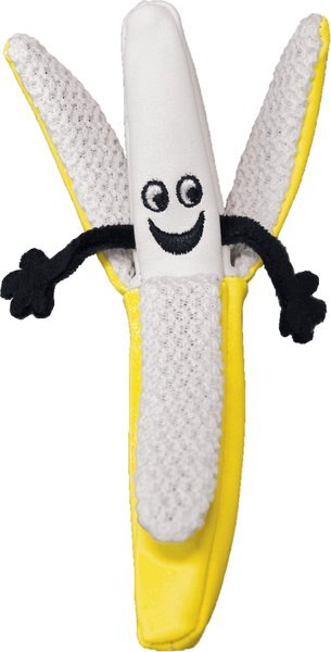 KONG Better Buzz Banana Cat Toy slide 1 of 5