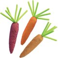 KONG Nibble Carrots Assorted Cat Toy, Color Varies