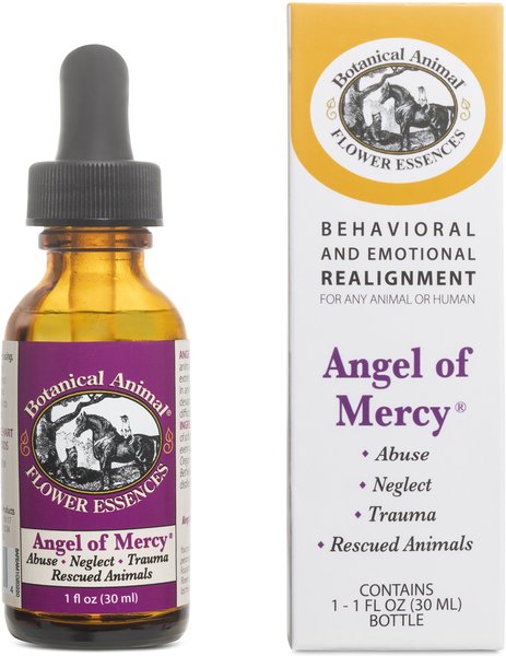 Botanical Animal Flower Essences Angel of Mercy Calming Pet Supplement, 1-oz bottle slide 1 of 6