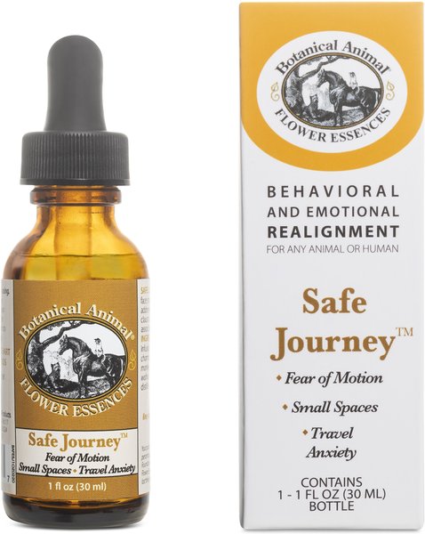 Botanical Animal Flower Essences Safe Journey Calming Pet Supplement, 1-oz bottle slide 1 of 6