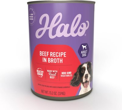Halo Holistic Beef Stew Adult Canned Dog Food, slide 1 of 1