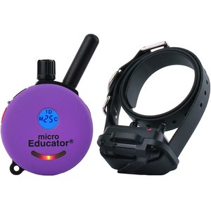 Educator By E-Collar Technologies Micro Educator 1/3 Mile Range Waterproof Dog Training Collar, 1 collar