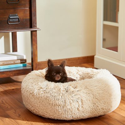Frisco Eyelash Cat & Dog Bolster Bed, slide 1 of 1