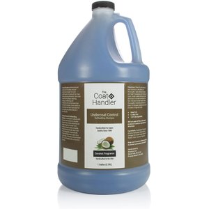 The Coat Handler Undercoat Control Coconut Fragrance Deshedding Dog & Cat Shampoo, 1-gal bottle