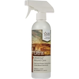 UltraCruz Wound Care Spray for Dogs, Cats & Horses, 16-oz bottle