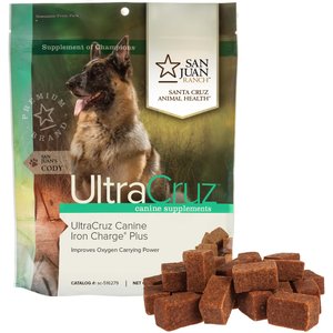UltraCruz Iron Charge Plus Dog Supplement, 120 count