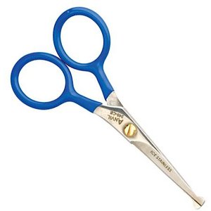 Top Performance Ball-Point Curved Dog Grooming Shears, 4-in