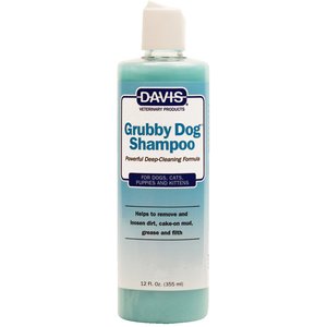 Davis Grubby Dog & Cat Shampoo, 12-oz bottle