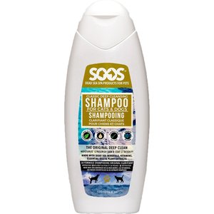 Soos Pets Classic Deep Cleansing Dog & Cat Shampoo, 16.9-oz bottle