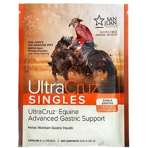 UltraCruz Advanced Gastric Support Pellets Horse Supplement, 30 Day Singles