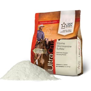 UltraCruz Glucosamine Sulfate Joint Support Powder Horse Supplement, 4-lb bag