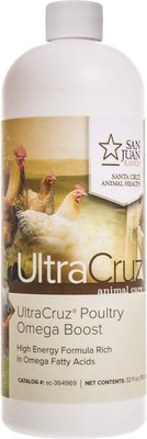 UltraCruz Omega Boost Poultry Supplement, 1-qt bottle, slide 1 of 1