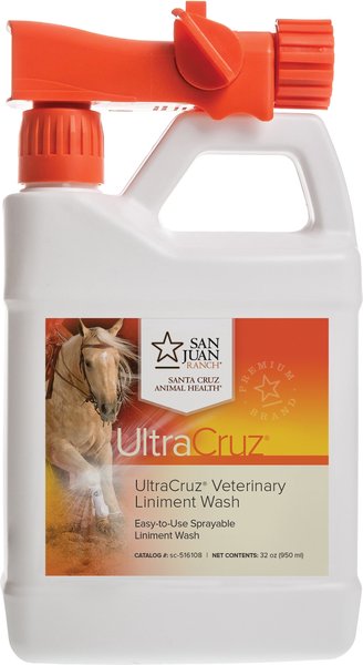 UltraCruz Liniment Horse Wash Spray, 32-oz bottle slide 1 of 1