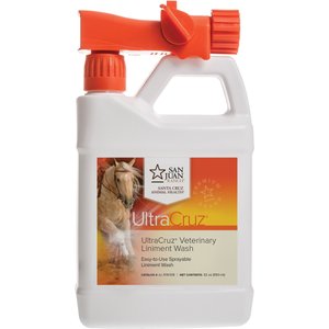 UltraCruz Liniment Horse Wash Spray, 32-oz bottle