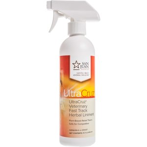 UltraCruz Fast Track Herbal Horse Liniment Spray, 16-oz bottle
