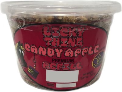 Uncle Jimmy's Licky Thing Candy Apple Premium Refill Horse Treat, 1.25-lb container, slide 1 of 1