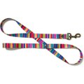 Merry Jane & Thor Kaleidoscope Polyester Dog Leash, Rainbow, Small: 5-ft long, 5/8-in wide