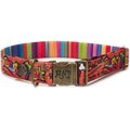Merry Jane & Thor GangstaMutt Dogs Rule Polyester Dog Collar, Small: 12 to 17-in neck, 1-in wide
