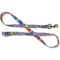 Merry Jane & Thor GangstaMutt Kat Fight Polyester Dog Leash, Small: 5-ft long, 5/8-in wide