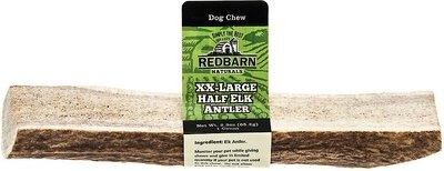 Redbarn Half Elk Antler Dog Chew, slide 1 of 1