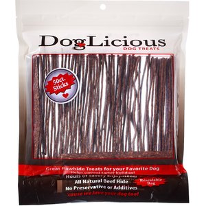 Canine's Choice DogLicious Munchy Flat Chews Dog Treats, 50 count