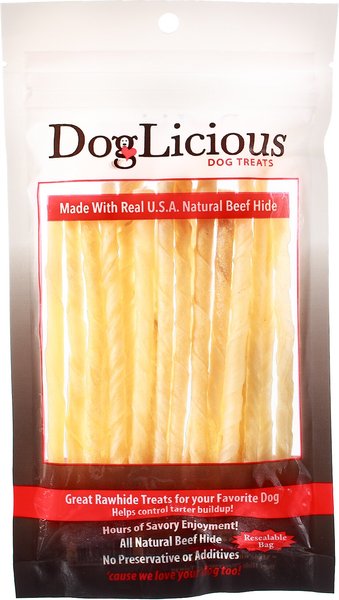 Canine's Choice DogLicious 5" Chew Stick Dog Treats, 20 count slide 1 of 2