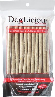 Canine's Choice DogLicious Natural Munchy Chew Stick Dog Treats, 20 count, slide 1 of 1