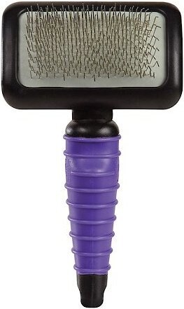 Master Grooming Tools Ergonomic Slicker Pet Brush, Purple, Medium slide 1 of 1