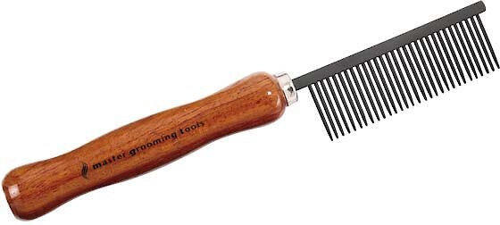 Master Grooming Tools Xylan Pet Comb with Handle slide 1 of 1