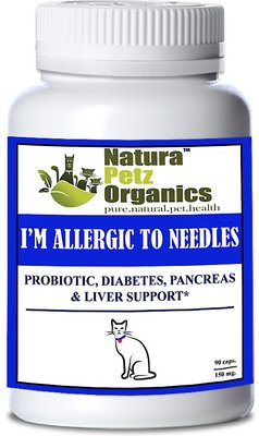 Natura Petz Organics I'm Allergic To Needles Cat Supplement, 90 count, slide 1 of 1