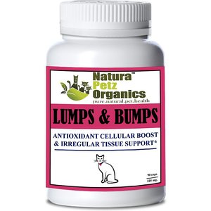 Natura Petz Organics Lumps & Bumps Capsules Cat Supplement, 90 count