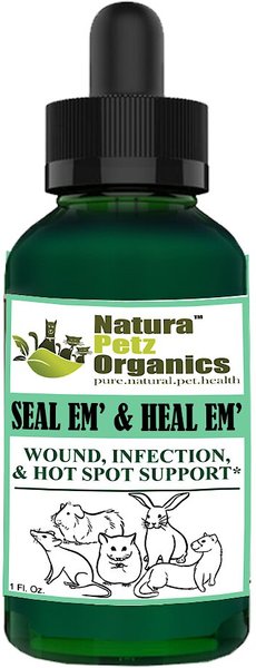 Natura Petz Organics Seal Em & Heal Em Tincture Bird & Small Animal Supplement, 1-oz bottle slide 1 of 1