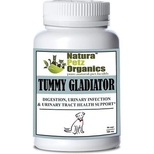 Natura Petz Organics Tummy Gladiator Dog Supplement, 90 count