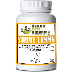 Natura Petz Organics Yummy Tummy Dog Supplement, 90 count
