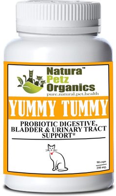 Natura Petz Organics Yummy Tummy Cat Supplement, 90 count, slide 1 of 1