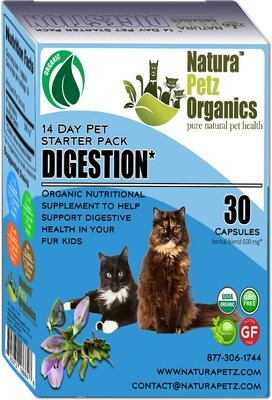 Natura Petz Organics Digestion Starter Pack Cat Supplement, 30 count, slide 1 of 1