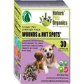 Natura Petz Organics Wound & Hot Spot Starter Pack Dog Supplement, 30 count